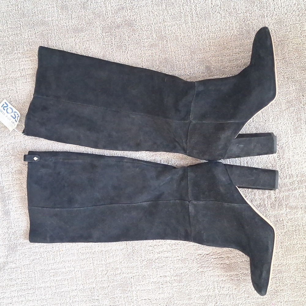 Sam Edelman Black Suede Boots
